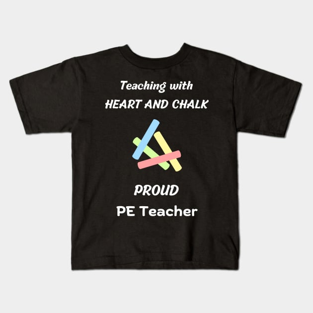 pe teacher / physical education teacher gift idea design Kids T-Shirt by vaporgraphic